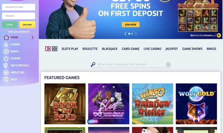 Get 50 Free Spins from Playojo